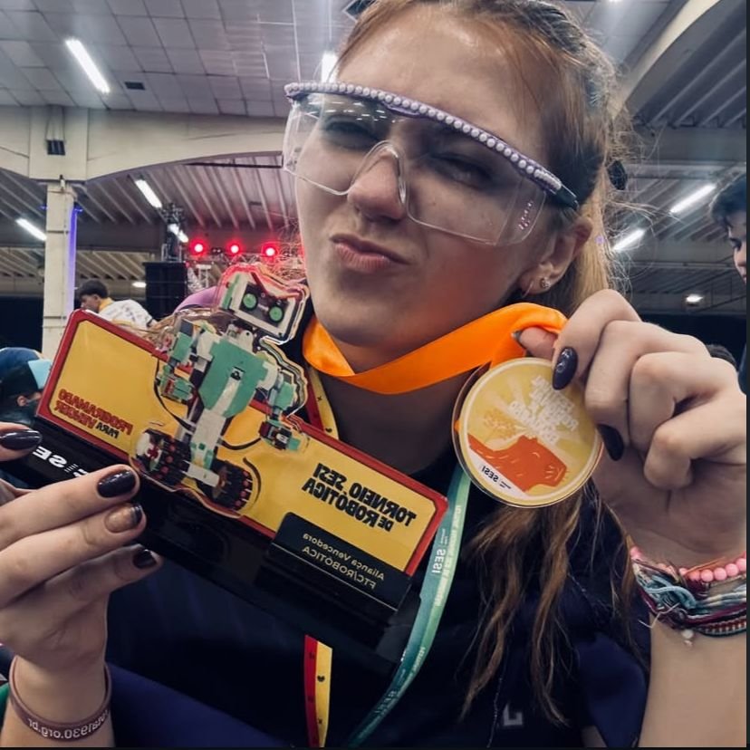 Julia com premiação